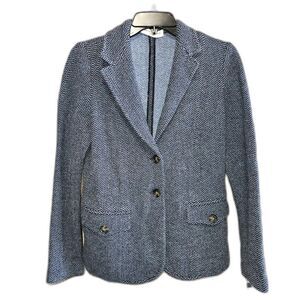 AMINA RUBINACCI Cashmere Herringbone Work Jacket Size 12